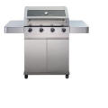 4 Burner Full Stainless Steel Glass Window BBQ